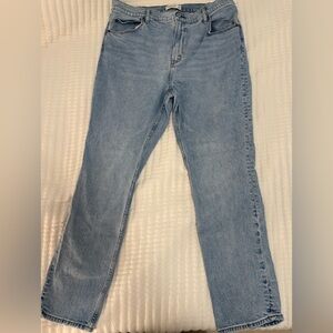 Women’s Abercrombie jeans 90s slim straight ultra high rise, size 18